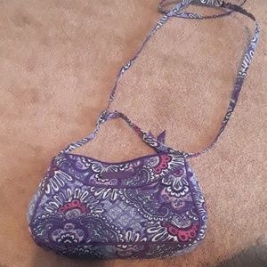 Small purple vera bradley purse